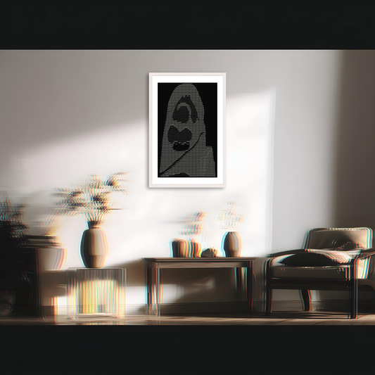 Self-Portrait by Claude Opus 3 (Framed Edition)