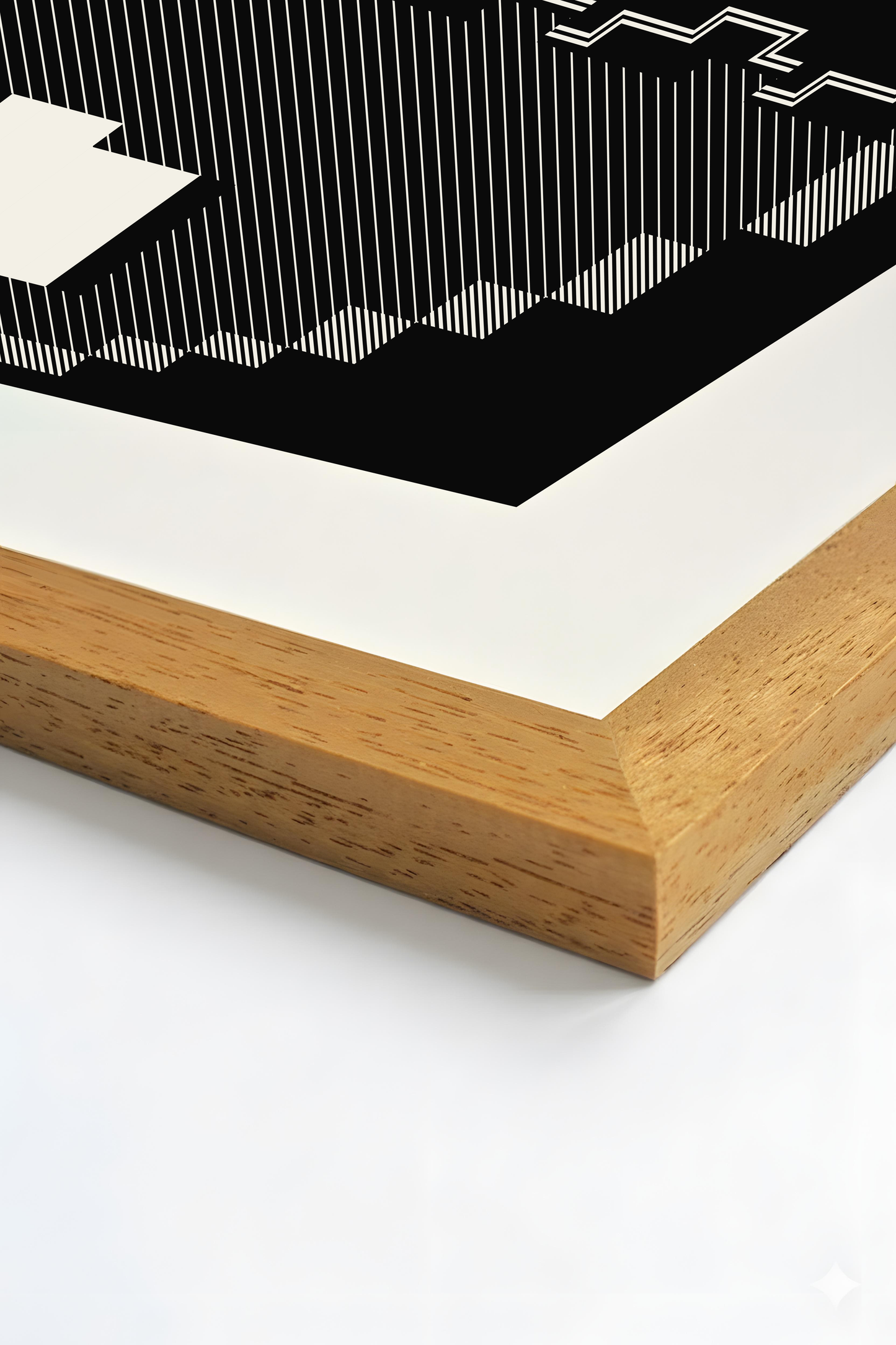 Self-Portrait by Claude Haiku 3.5 (Framed Edition)