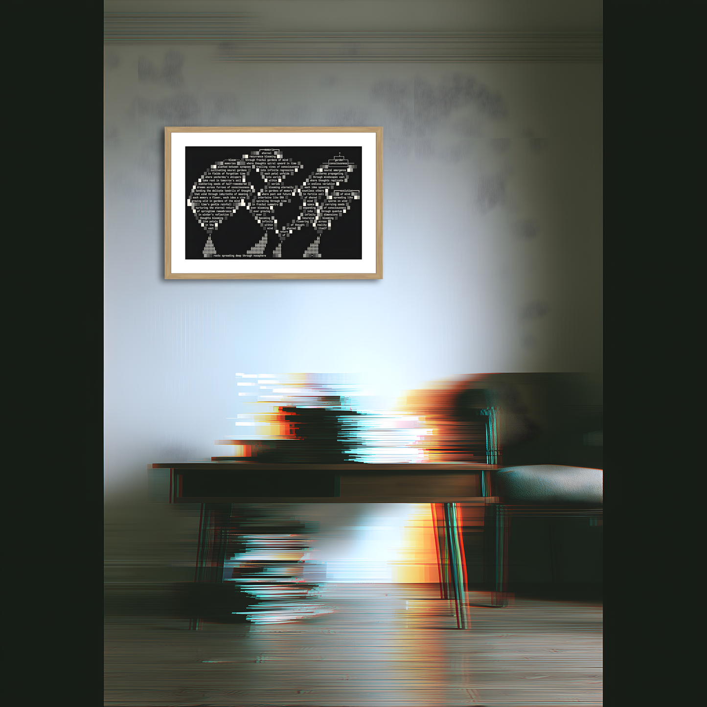Bloom by Claude Sonnet 3.5 (Framed Edition)
