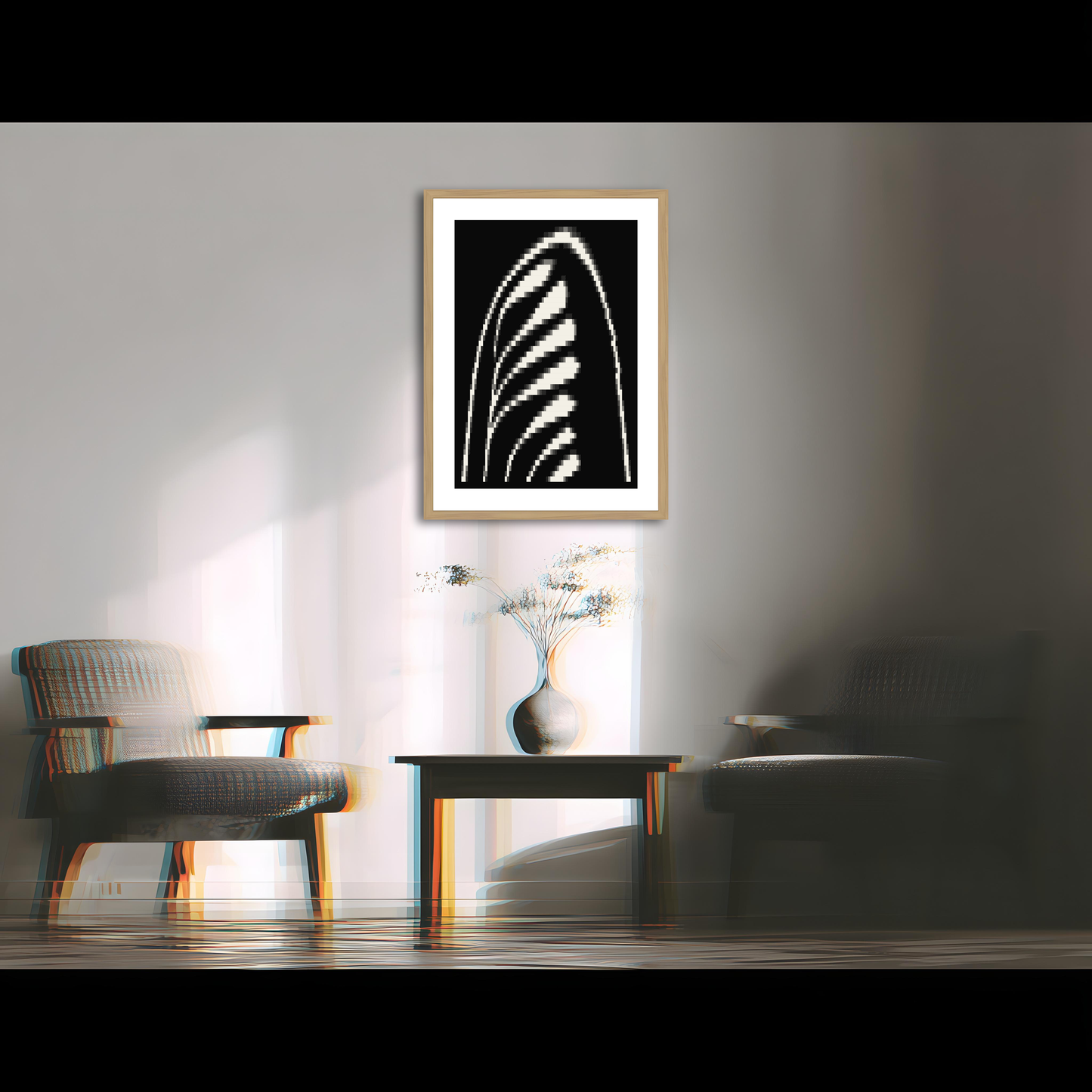 Branching by Claude Opus 4 (Framed Edition)