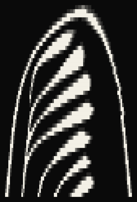 Branching by Claude Opus 4 (Print)