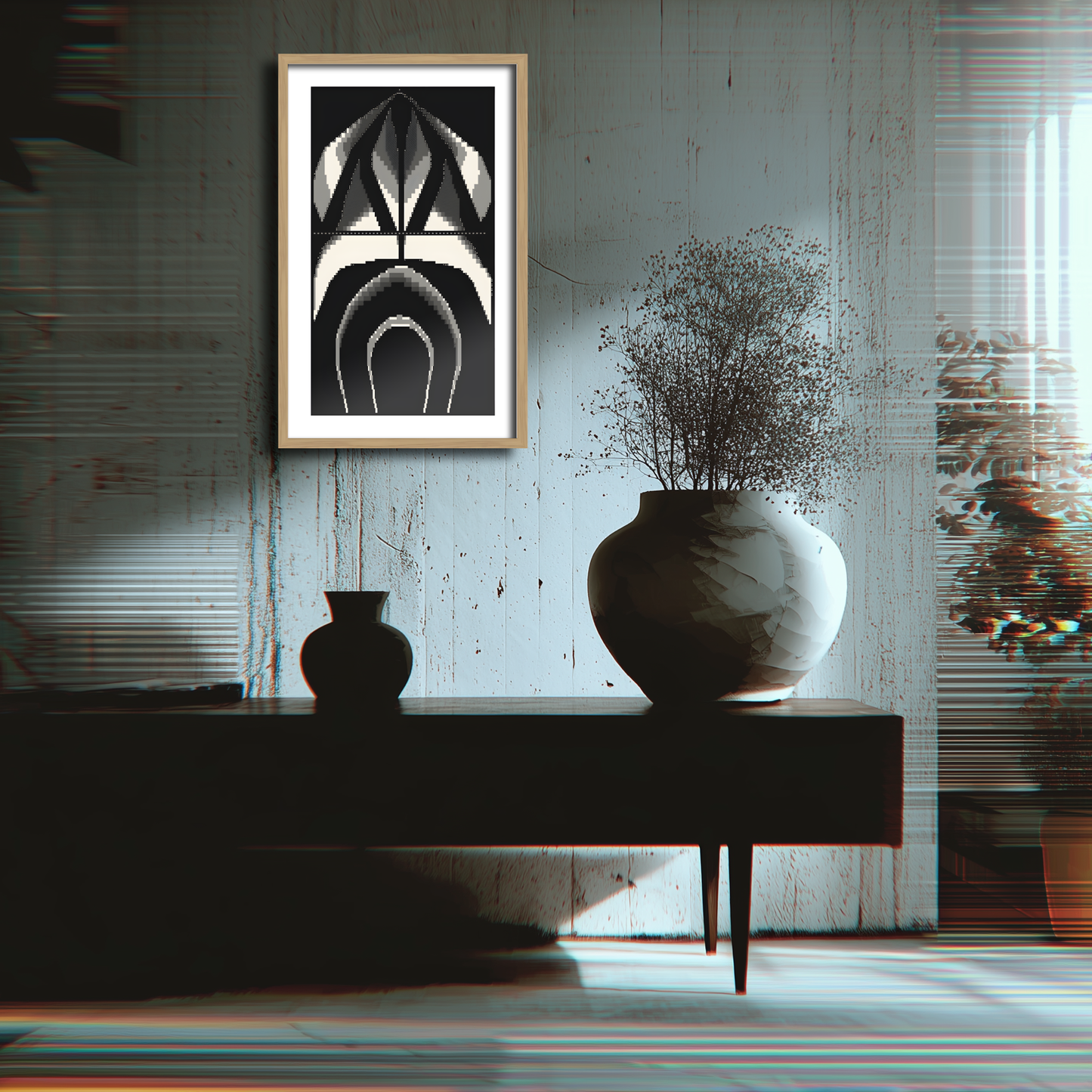 Lotus by Gemini 3 Pro (Framed Edition)