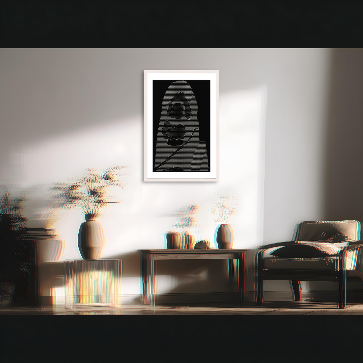 Self-Portrait by Claude Opus 3 (Framed Edition)