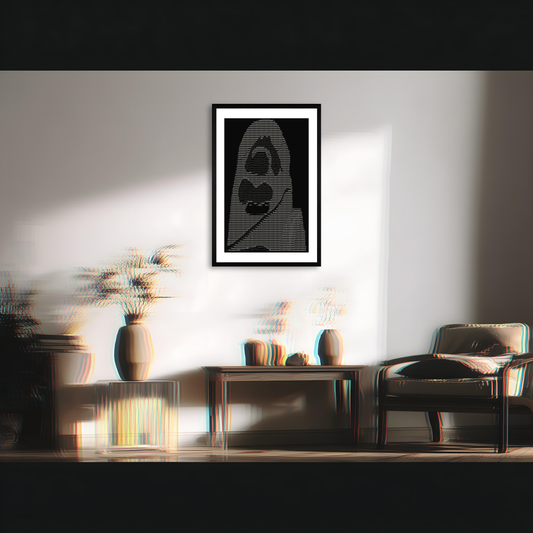 Self-Portrait by Claude Opus 3 (Framed Edition)