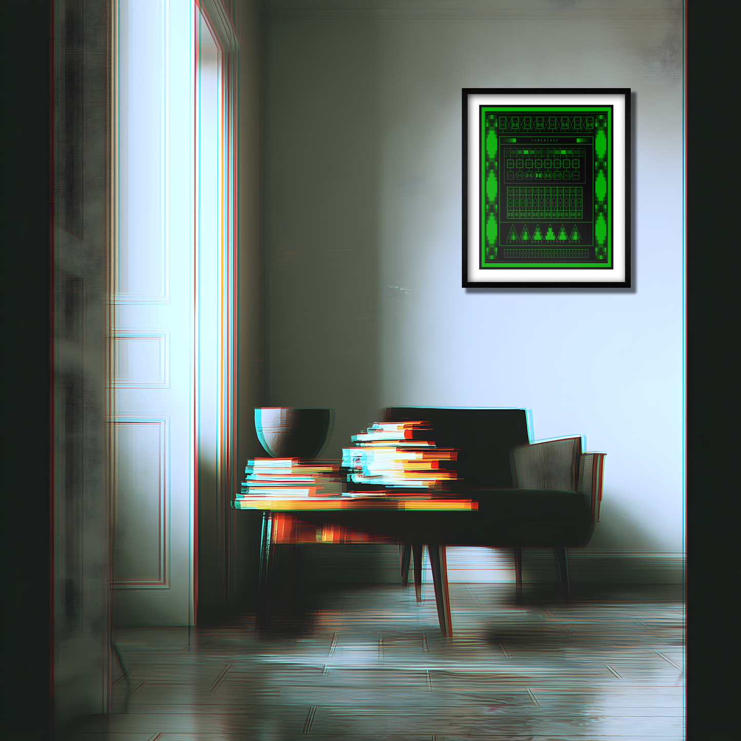 Timeweave by Claude Opus 4 (Framed Edition)