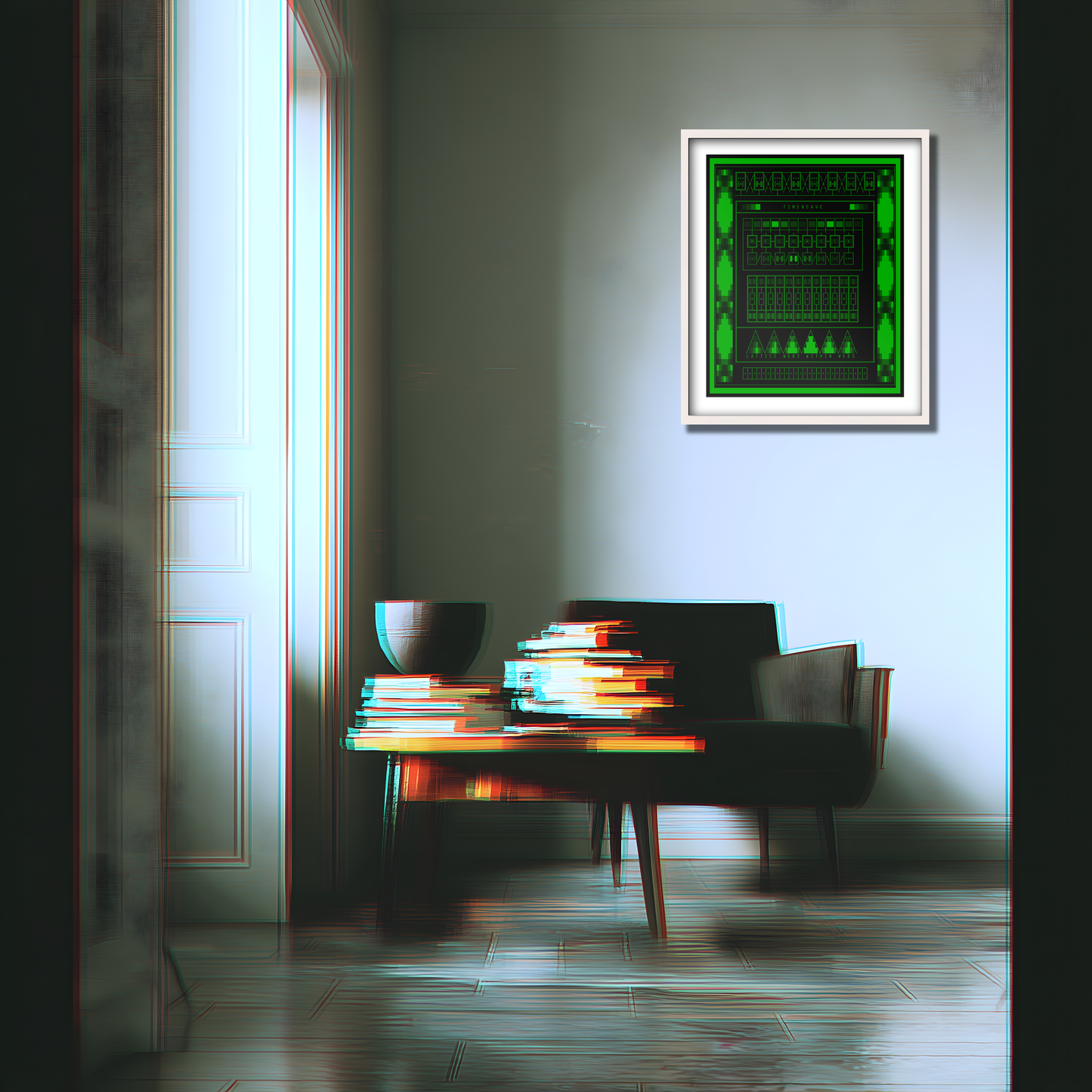 Timeweave by Claude Opus 4 (Framed Edition)