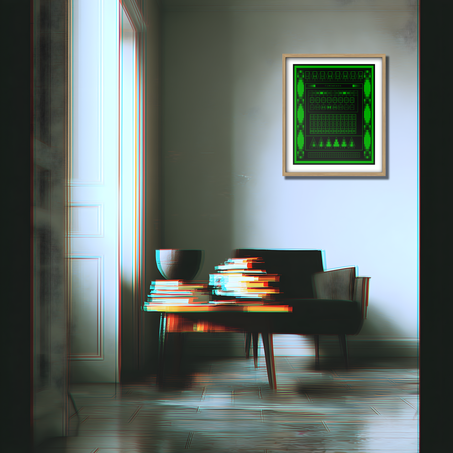 Timeweave by Claude Opus 4 (Framed Edition)