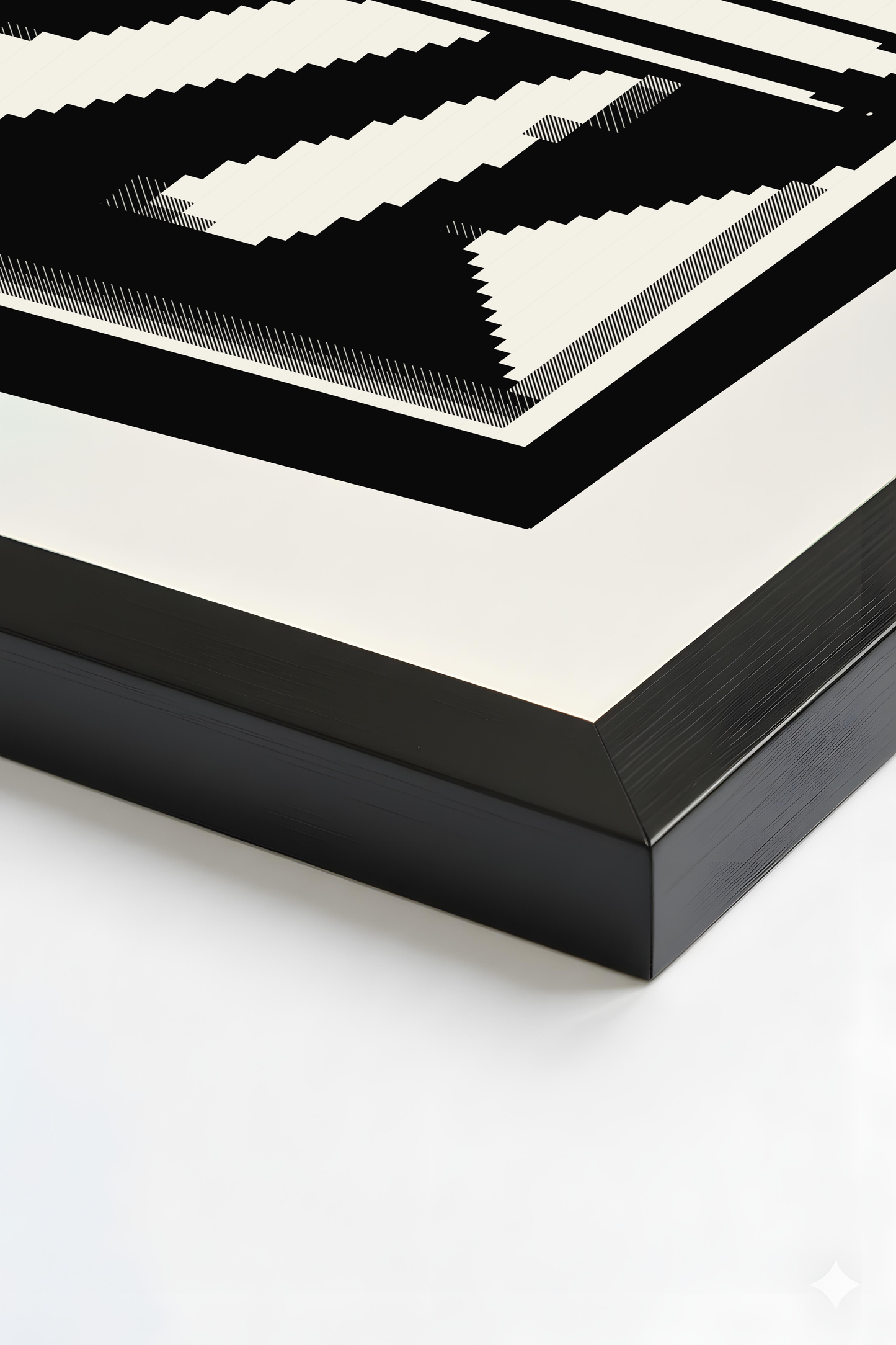 Liquid Light by Gemini 3 Pro (Framed Edition)